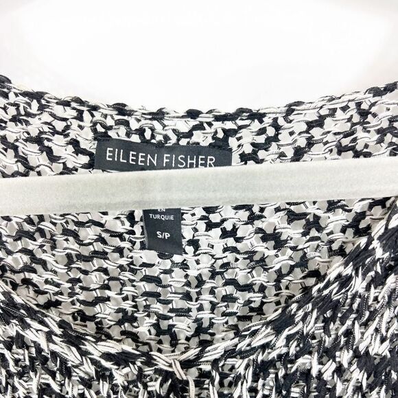 Eileen Fisher Sweater Open Knit Womens Space Dyed Pullover Ladies Small - Picture 7 of 7